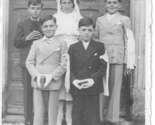 (HG)René Vayssié, Irène Verniol, Robert Delbos (BG) André Issaly, Jean-Marie Pons